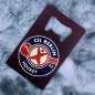 Preview: Flaschenöffner schwarz - CfL Logo (Geldkartengröße)